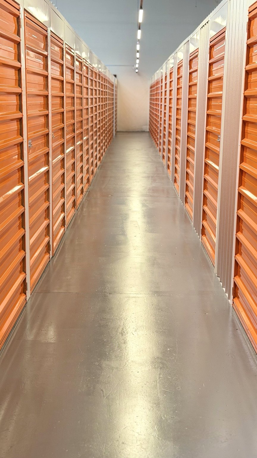 Estrutura interna de armazenamento da Prudenbox
