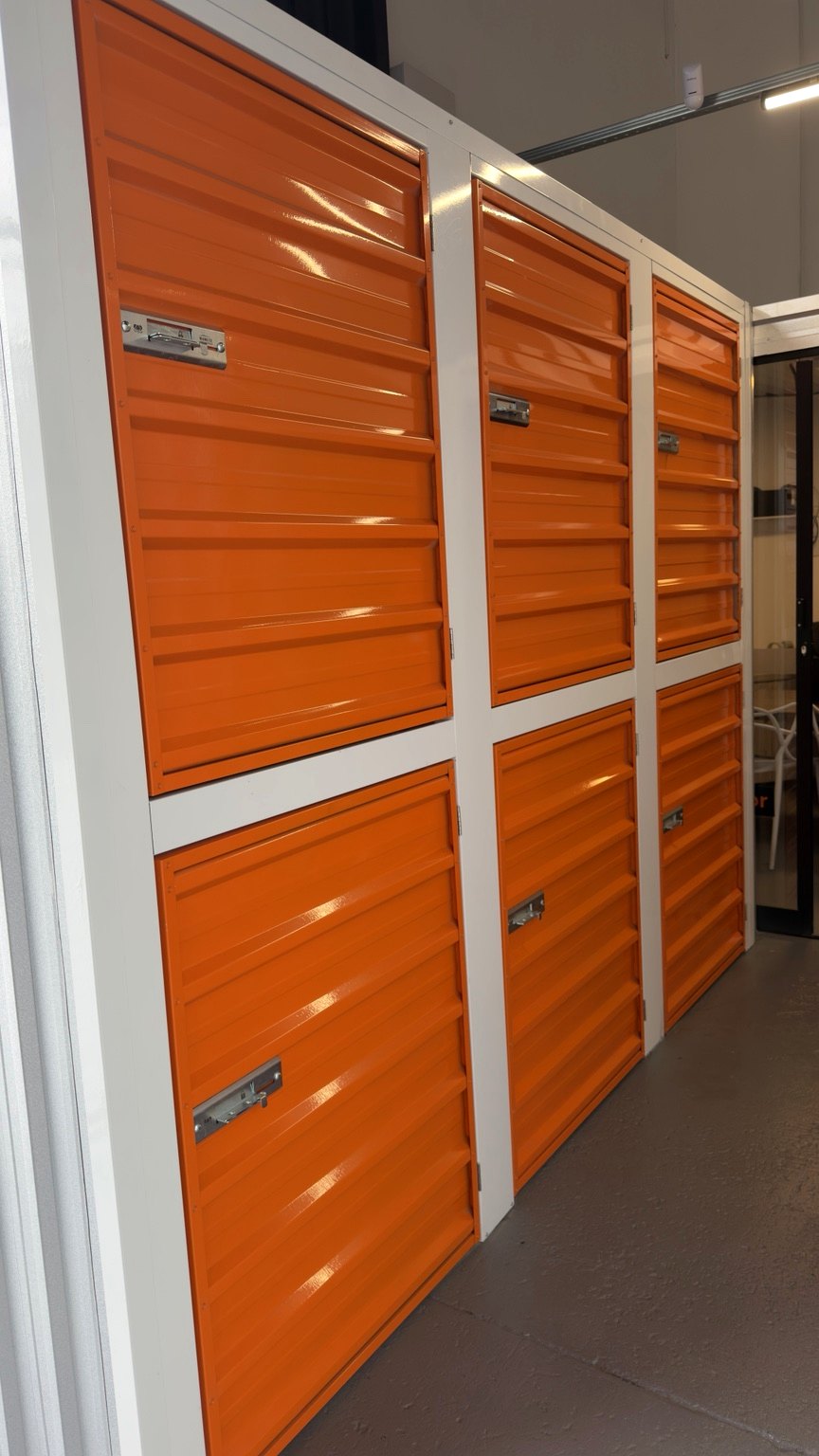 Lockers individuais da Prudenbox